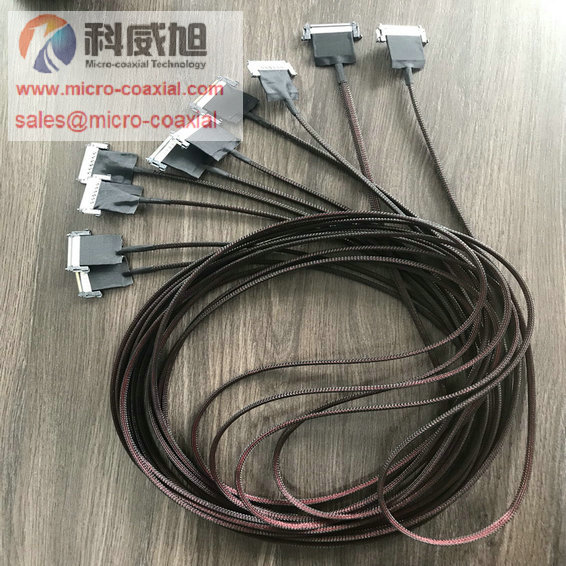 Professional DF80-40P-SHL MCX cable HRS DF56C-26S-0.3V Micro-Coax cable DF56-40S cable Manufacturer DF56J-40P-SHL Micro Flex Coaxial Cable cable