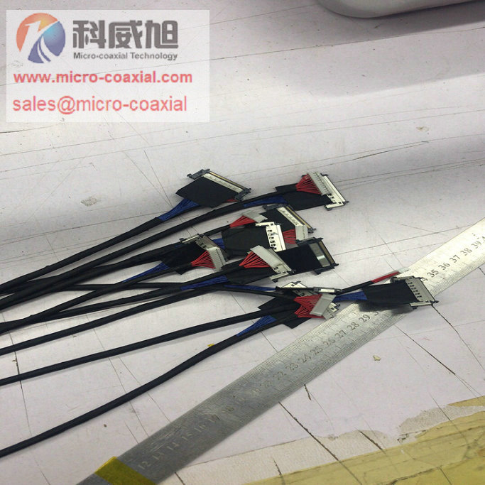 custom DF56C-26S Custom Micro-Coaxial Assemblies suit ultrasound applications cable hrs DF38-32P-SHL micro-coxial cable FX15M-21S cable provider FX16-31P-GNDL Micro Coaxial cable