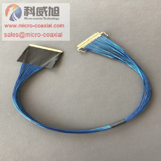 custom DF81-30P-SHL Micro coax cable hrs DF80D-40P-0.5SD thin coaxial cable DF81D-40P-0.4SD cable Vendor DF38A-30S Micro-Coaxial Cable cable