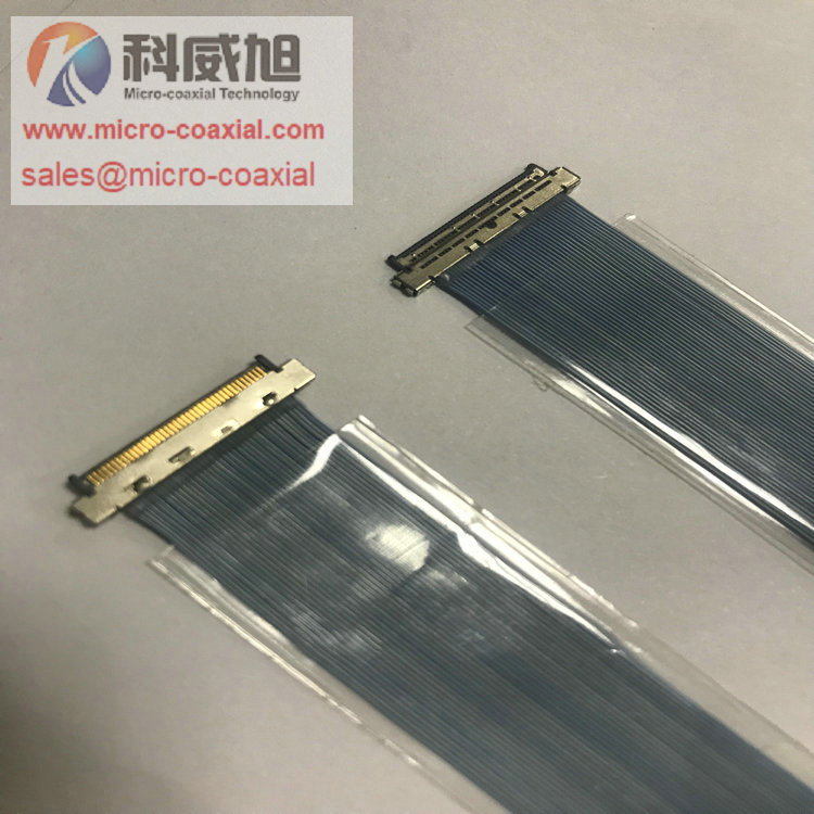 custom DF56-30P-SHL MFCX cable HIROSE DF56-26P-SHL micro flex coaxial cable cable DF56C-30S cable manufacturer DF56C-26S-GUIDE Micro-Coax cable
