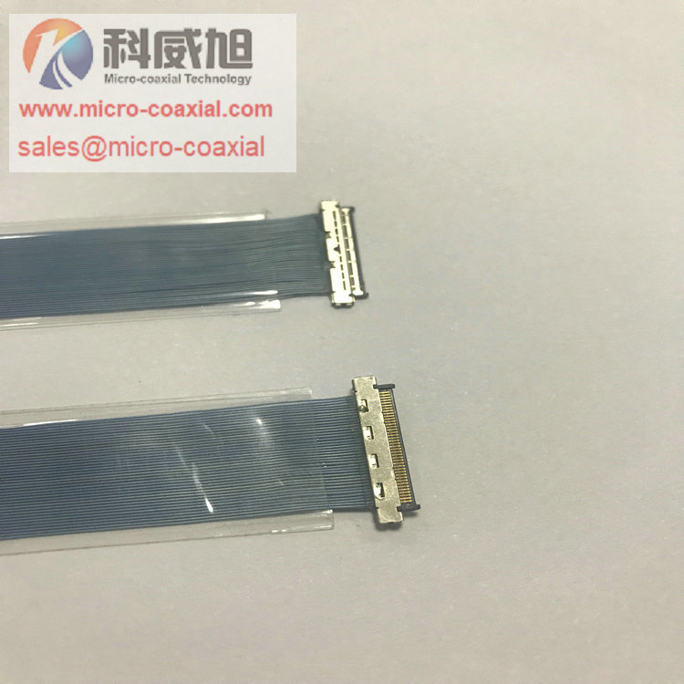 OEM DF80D-50P-0.5SD micro flex coaxial cable HIROSE DF80J-30S-0.5V Micro-Coax cable DF36-20P cable Factory DF80-30P-SHL Micro Coax cable