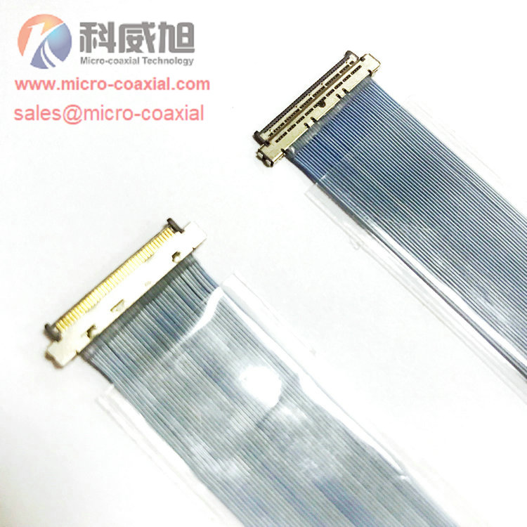 Custom DF56C-26S ultra fine cable HRS FX15SC-51S-0.5SH Fine Micro Coax cable FX15S-51S-0.5SH cable provider DF56C-26S-0.3V Micro-Coaxial Cable Connector cable